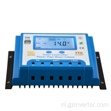 Zonne -controller PWM 12/24V Automatische schakelaar 60A